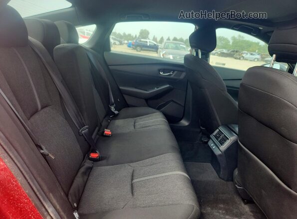 1HGCY2F54TA002466 2026 HONDA ACCORD Red Rear seats view