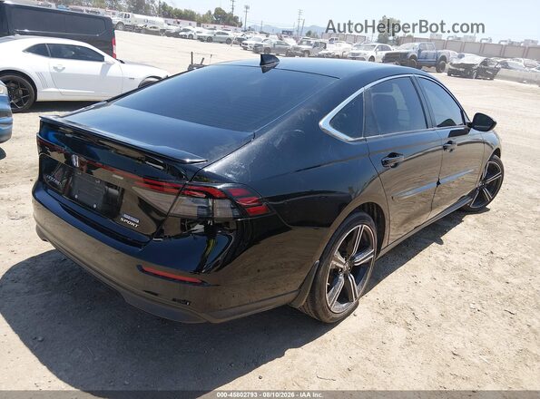 1HGCY2F55PA000277 2023 HONDA ACCORD Black Հետևի աջ