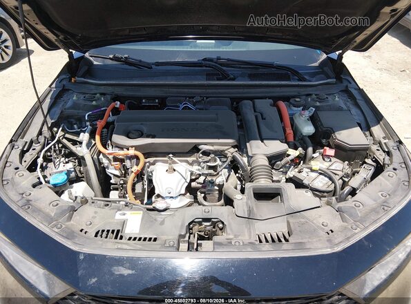 1HGCY2F55PA000277 2023 HONDA ACCORD Black Հետևի տեսք