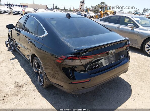 1HGCY2F55PA000277 2023 HONDA ACCORD Black Հետևի ձախ