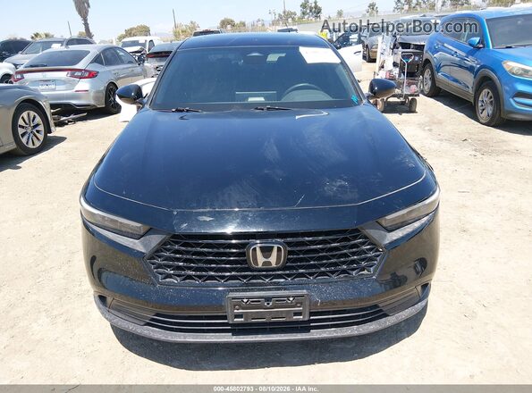 1HGCY2F55PA000277 2023 HONDA ACCORD Black Սարքավորումների վահանակի տեսք