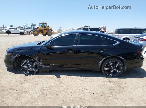 1HGCY2F55PA000277 2023 HONDA ACCORD Black Սալոնի 360 աստիճան տեսք