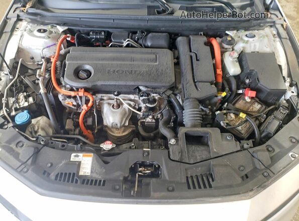 1HGCY2F55PA058289 2023 HONDA ACCORD White Rear interior view