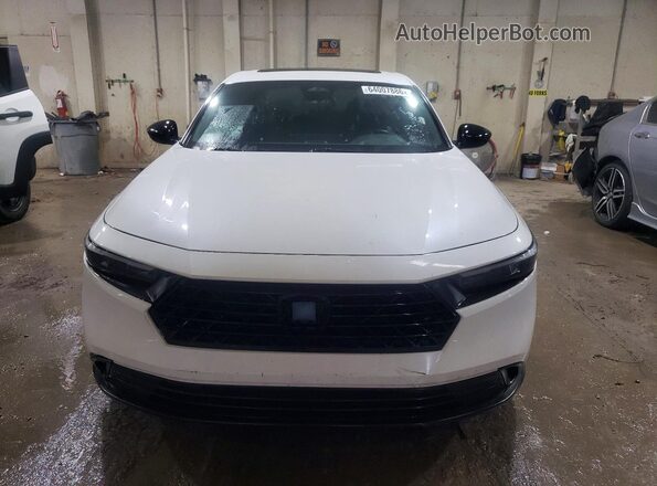 1HGCY2F55PA058289 2023 HONDA ACCORD White Front view