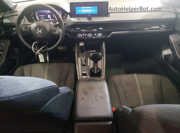 1HGCY2F55PA058289 2023 HONDA ACCORD White Dashboard view