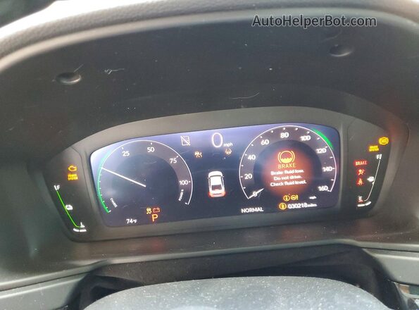 1HGCY2F55SA022160 2025 HONDA ACCORD Gray ხელსაწყოთა პანელის ხედი