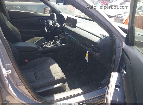 1HGCY2F55SA080883 2025 HONDA ACCORD Серый Вид салона спереди