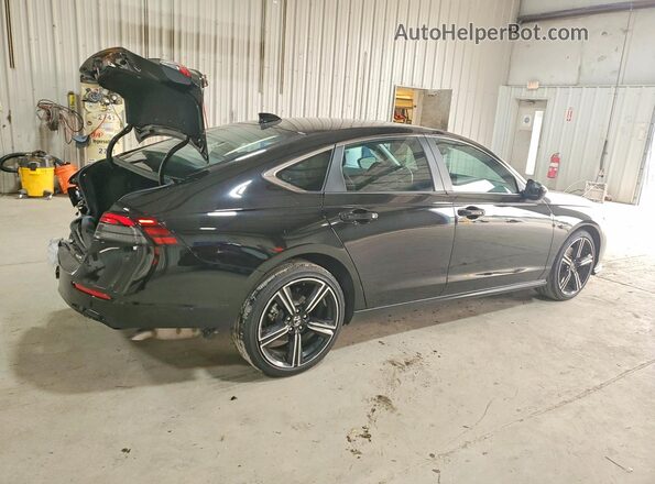1HGCY2F55SA092581 2025 HONDA ACCORD Black Tył prawy