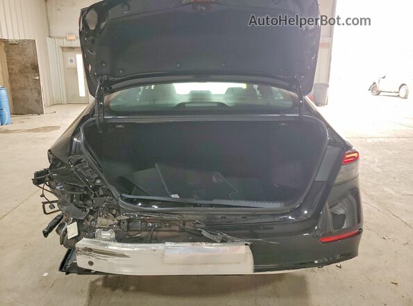 1HGCY2F55SA092581 2025 HONDA ACCORD Black Widok z tyłu