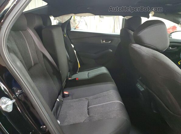 1HGCY2F55SA092581 2025 HONDA ACCORD Black Widok tylnych siedzeń
