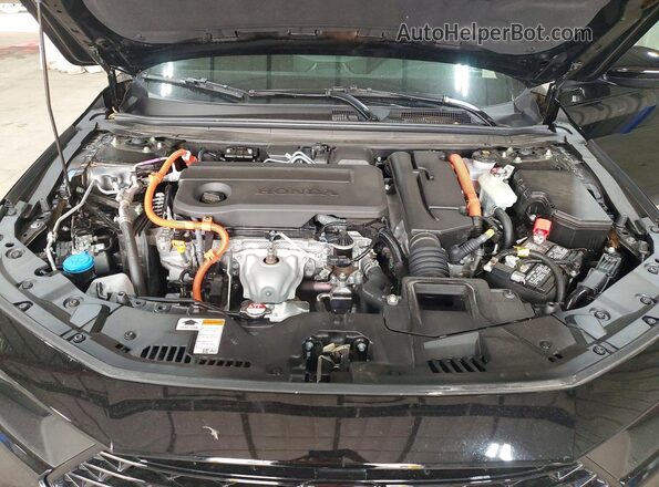 1HGCY2F55SA092581 2025 HONDA ACCORD Black Widok wnętrza z tyłu