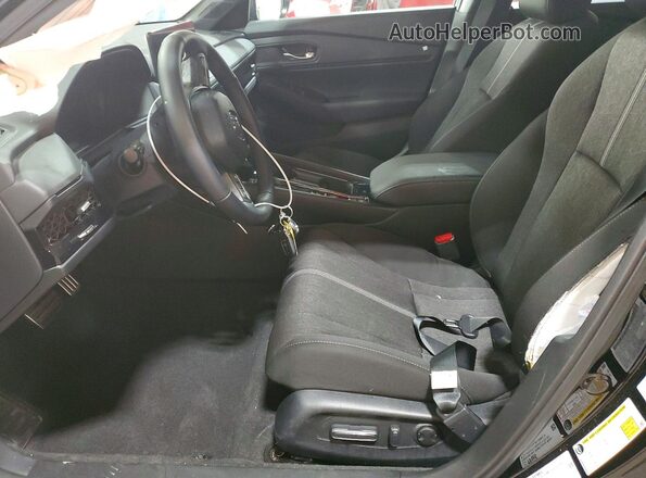1HGCY2F55SA092581 2025 HONDA ACCORD Black Widok wnętrza z przodu