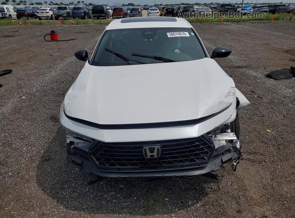 1HGCY2F55SA096856 2025 HONDA ACCORD White Դիմացի տեսք