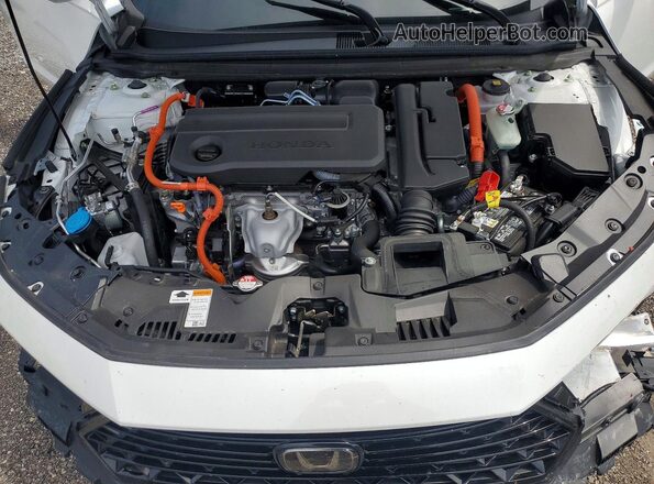 1HGCY2F55SA096856 2025 HONDA ACCORD White Սալոնի հետևի տեսք