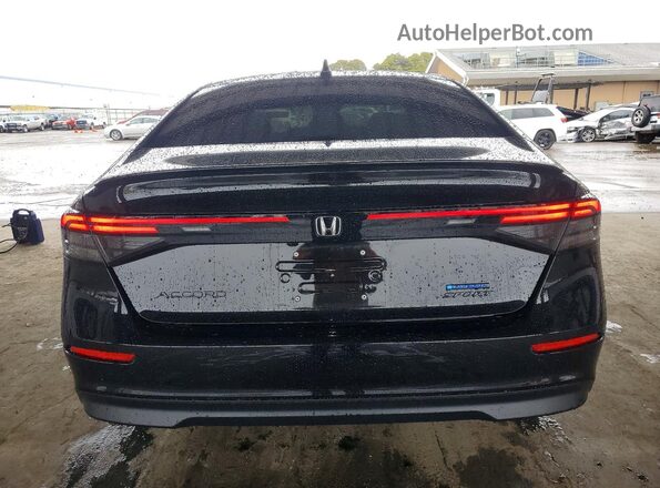 1HGCY2F55TA021656 2026 HONDA ACCORD Black Вид ззаду
