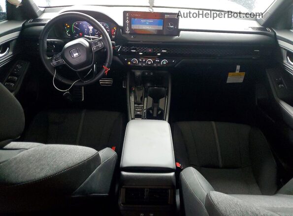 1HGCY2F55TA021656 2026 HONDA ACCORD Black Вид панелі приладів