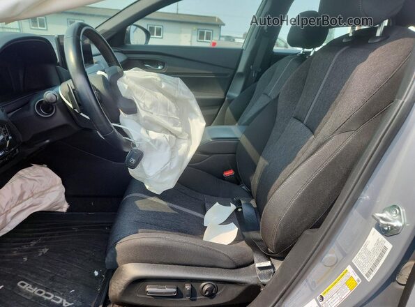 1HGCY2F56PA006797 2023 HONDA ACCORD Gray Вид салону спереду