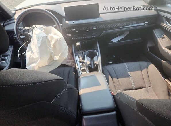 1HGCY2F56PA006797 2023 HONDA ACCORD Gray Вид панелі приладів