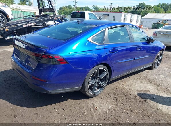 1HGCY2F56PA045311 2023 HONDA ACCORD Blue უკანა მარჯვენა