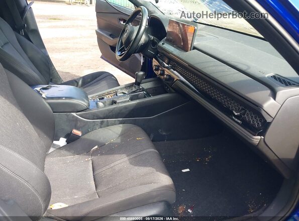 1HGCY2F56PA045311 2023 HONDA ACCORD Blue წინა სალონის ხედი