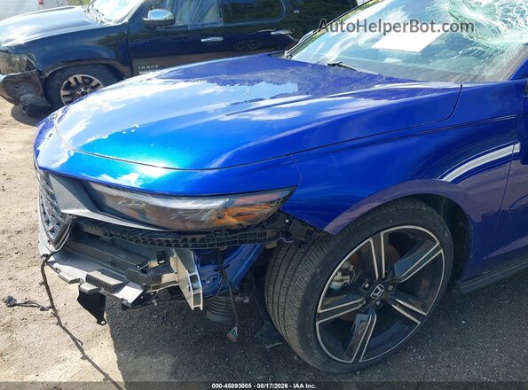 1HGCY2F56PA045311 2023 HONDA ACCORD Blue წინა ხედი