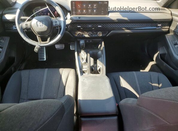 1HGCY2F56PA060956 2023 HONDA ACCORD Серый Вид панели приборов