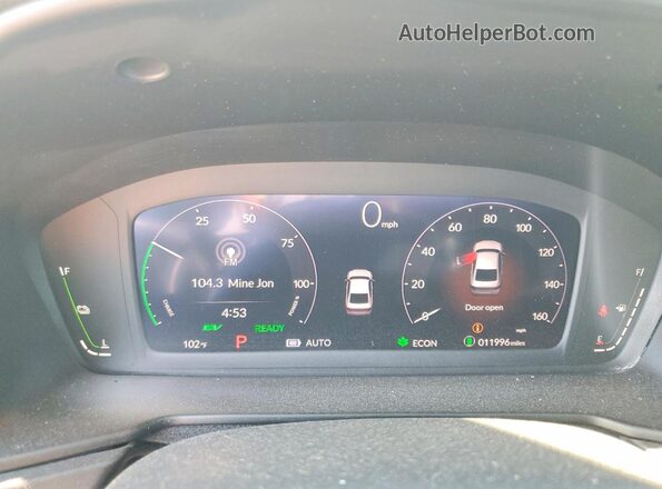1HGCY2F56PA060956 2023 HONDA ACCORD Серый Вид щитка приборов