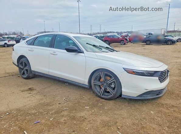 1HGCY2F56RA008116 2024 HONDA ACCORD White Przód prawy