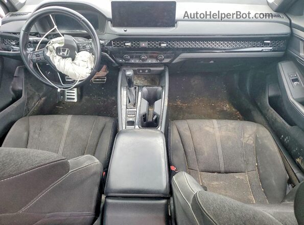 1HGCY2F56RA008116 2024 HONDA ACCORD White Widok deski rozdzielczej