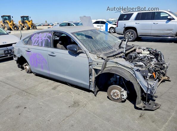 1HGCY2F56RA017785 2024 HONDA ACCORD Серый Передняя правая четверть