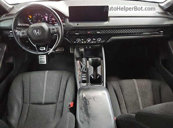 1HGCY2F56RA044713 2024 HONDA ACCORD White წინა პანელის ხედი