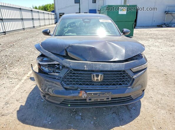 1HGCY2F56RA086654 2024 HONDA ACCORD Black წინა ხედი