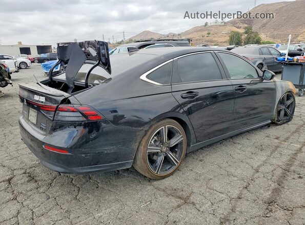 1HGCY2F56SA013015 2025 HONDA ACCORD Black Tył prawy