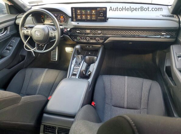 1HGCY2F56SA020742 2025 HONDA ACCORD Silver Առջևի վահանակի տեսք