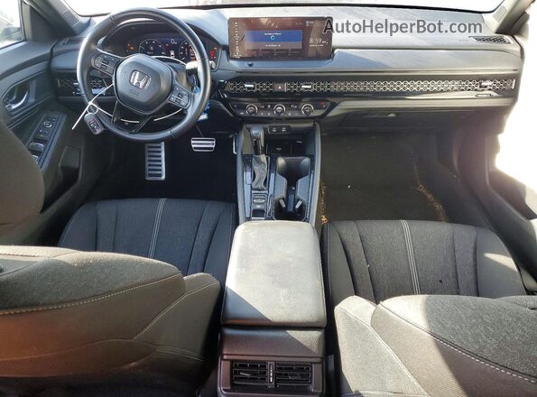 1HGCY2F56SA045477 2025 HONDA ACCORD Белый Вид панели приборов