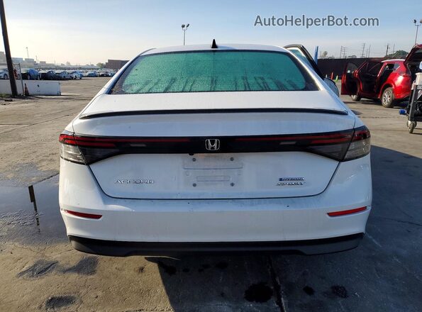 1HGCY2F56SA045477 2025 HONDA ACCORD Белый Вид сзади