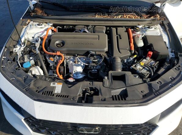 1HGCY2F56SA045477 2025 HONDA ACCORD Белый Вид задней части салона