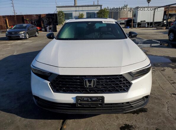 1HGCY2F56SA045477 2025 HONDA ACCORD Белый Вид спереди