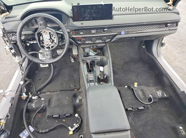 1HGCY2F56SA085963 2025 HONDA ACCORD Black Vista del salpicadero