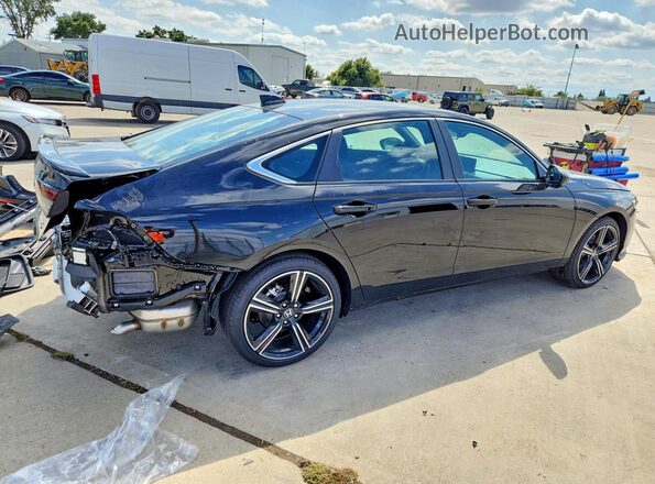 1HGCY2F56SA091035 2025 HONDA ACCORD Black Rear right