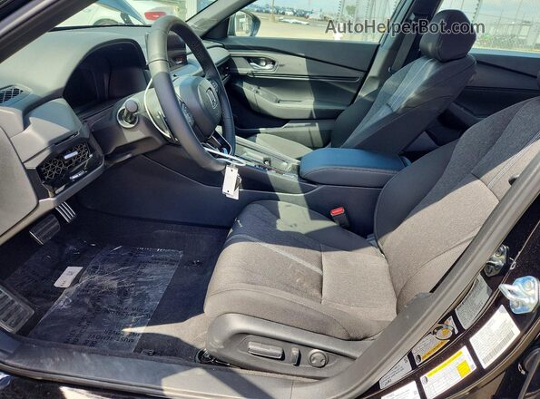 1HGCY2F56SA091035 2025 HONDA ACCORD Black Front interior view