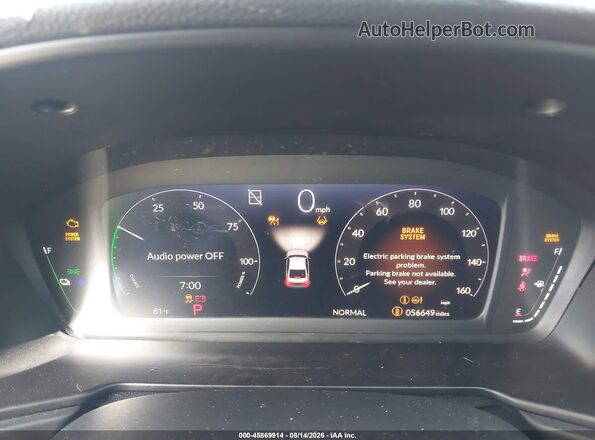 1HGCY2F57PA035094 2023 HONDA ACCORD Red Vista de los asientos traseros