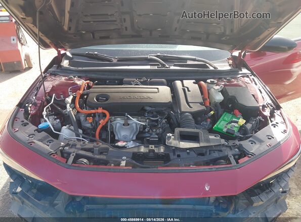 1HGCY2F57PA035094 2023 HONDA ACCORD Red Vista trasera