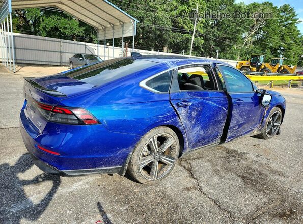 1HGCY2F57PA061680 2023 HONDA ACCORD Blue Задня права чверть
