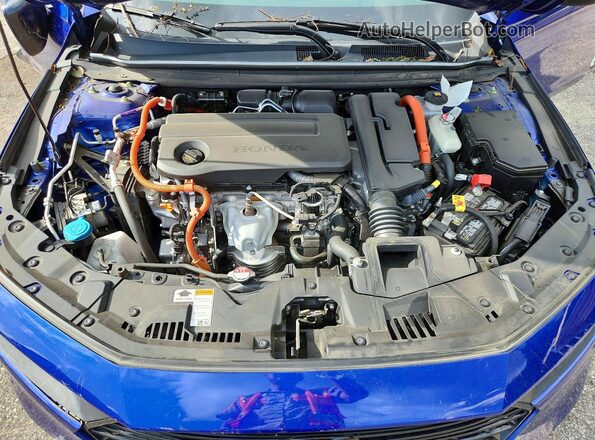 1HGCY2F57PA061680 2023 HONDA ACCORD Blue Вид задньої частини салону