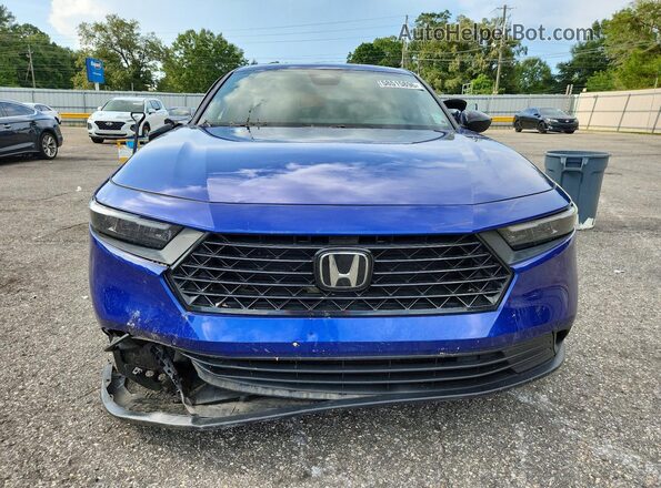 1HGCY2F57PA061680 2023 HONDA ACCORD Blue Вид спереду