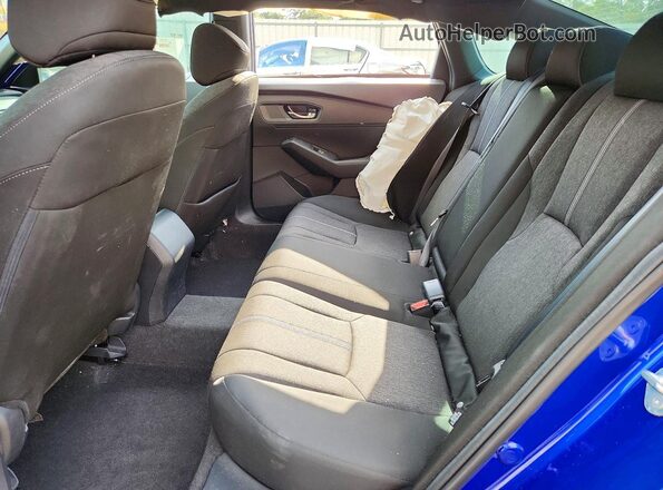 1HGCY2F57PA061680 2023 HONDA ACCORD Blue Вид задніх сидінь