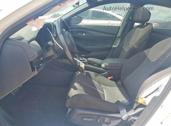 1HGCY2F57PA068922 2023 HONDA ACCORD White წინა სალონის ხედი