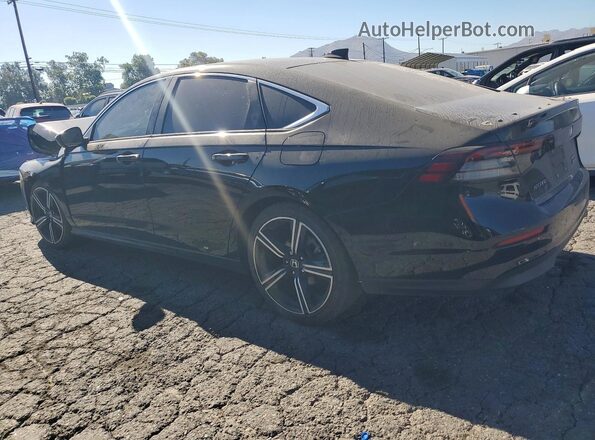 1HGCY2F57RA058085 2024 HONDA ACCORD Черный Задняя левая четверть