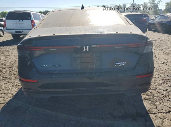 1HGCY2F57RA058085 2024 HONDA ACCORD Черный Вид сзади
